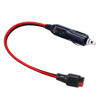 Cigarette Lighter Plug 15Amp Solar Power Cable With Goal Zero Standard Port Adapter