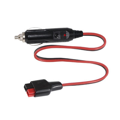 Cigarette Lighter Plug 15Amp Solar Power Cable With Goal Zero Standard Port Adapter
