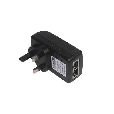 24V 1A 48V 0.5A POE Injector Splitter with UK Plug