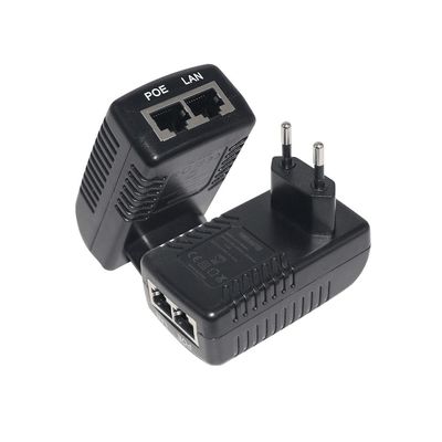 24V 1A 48V 0.5A POE Injector Splitter with UK Plug