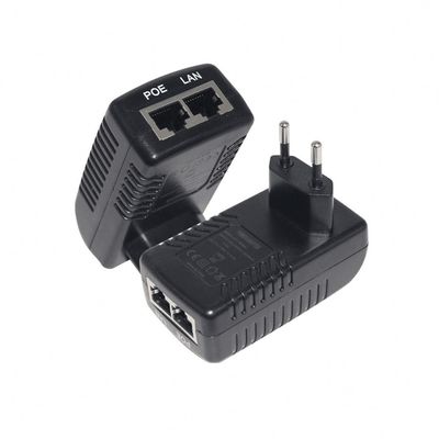 10/100Mbps POE Power Adapter 24V1A Switching Power Adapter EU Plug