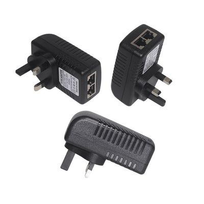 10/100Mbps POE Power Adapter 24V1A Switching Power Adapter EU Plug