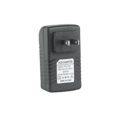 10/100Mbps POE Power Adapter 24V1A Switching Power Adapter EU Plug