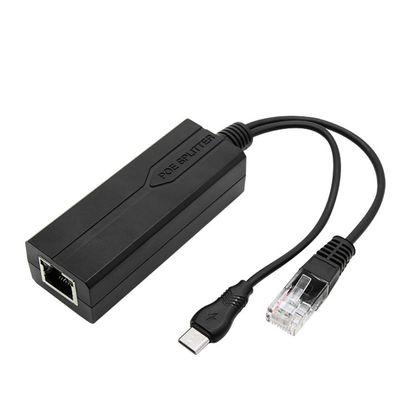 1Gbps Gigabit 12V 3A PoE Splitter Adapter For IP Camera Accessory Port