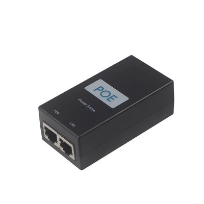 110V-240V 50-60Hz 24V 1A POE Injector Adapter For Security CCTV IP Camera