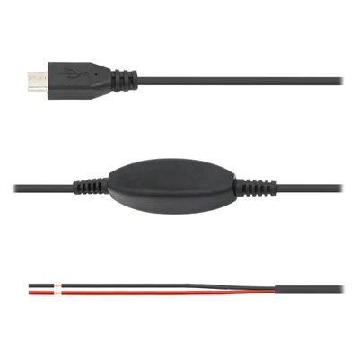 Customized Usb 5v To 12v Step Up Booster Cable DC/DC Converters 22AWG