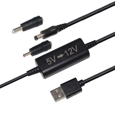10ft 10m DC-DC Transformer 5V To 12V Step Up Cable For USB To DC Power Converter