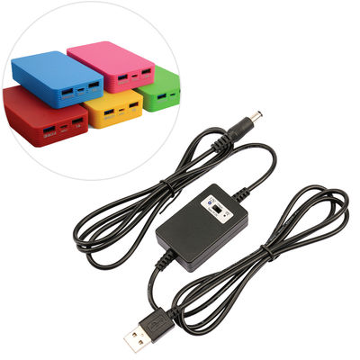 Boost Buck Voltage Converter DC 5V To 12V 2A Power Step Up Cable For Car Wifi Modem