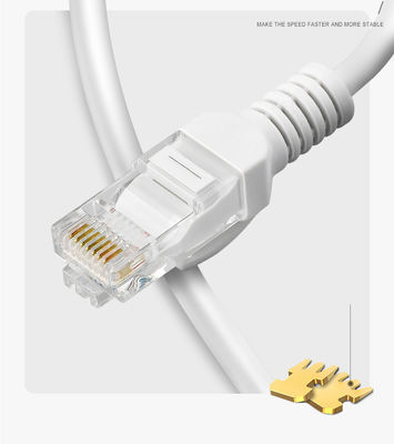 8P8C Cat6 Ethernet Cable 24AWG FTP UTP PVC Jacket 1-10m