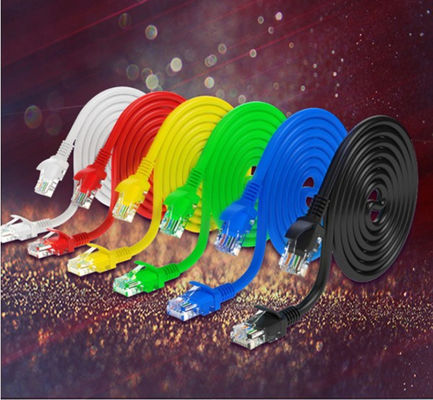 1m 2m 5m 4pairs 8pairs Cat5e Network Cable For Ethernet Communication I