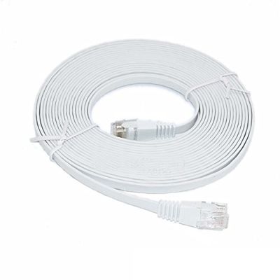 Metal Shield Lszh Ethernet Network Cable 1m Cat6 Flat Patch Cord