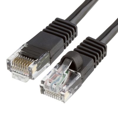 Metal Shield Lszh Ethernet Network Cable 1m Cat6 Flat Patch Cord