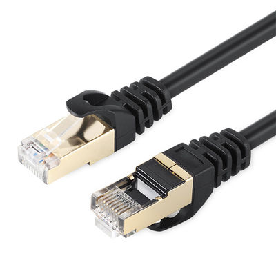 26Awg Cat5e 4 Pair Cat5 Cat6 Network Cable Shielded 25ft Customized