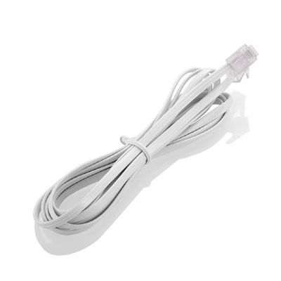 Customization Rj9 Coiled Telephone Handset Cable 5 Feet Rj11 Telephone Cable