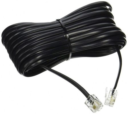 Customization Rj9 Coiled Telephone Handset Cable 5 Feet Rj11 Telephone Cable