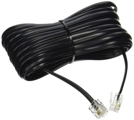 16MHz Telephone Line Cable Coiled Phone Handset Cord 24/26/28/30AWG