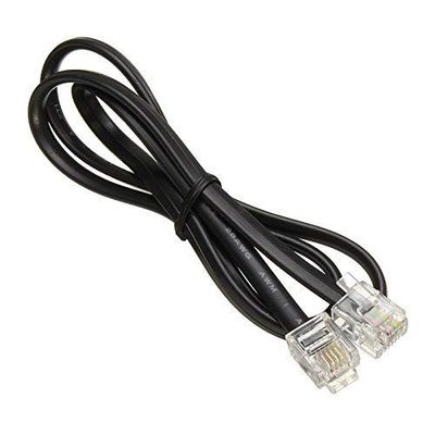 16mhz Spiral Telephone Cable Shielded RJ9 RJ11 RJ12 Coiled Telephone Line 6P6P 6P4C 4P4C 4P2C