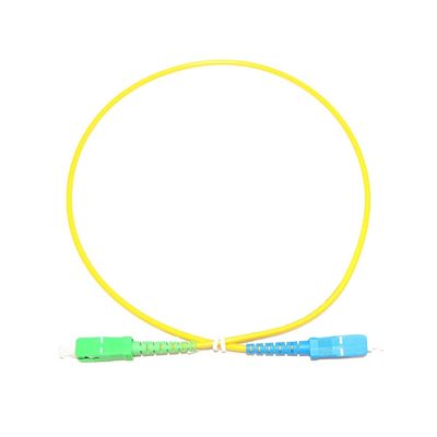 Single Mode SC To SC Fiber Optic Cable 3Meter Fiber Patch Cord For Smooth Data Transfer