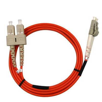 Single Mode SC To SC Fiber Optic Cable 3Meter Fiber Patch Cord For Smooth Data Transfer