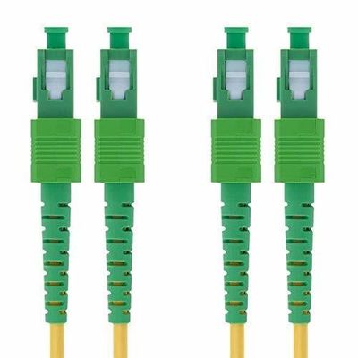 FTTH FTTB Sc To Sc Fiber Jumper 2 4 6Core Armoured Fibre Patch Leads