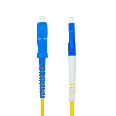 FTTH FTTB Fiber Optic Patch Cable SC To SC Patch Cord For Long Distance Transmission