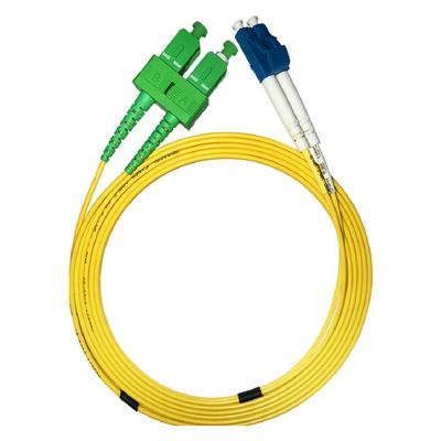 FTTH FTTB Fiber Optic Patch Cable SC To SC Patch Cord For Long Distance Transmission