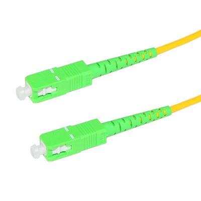 FTTH FTTB Fiber Optic Patch Cable SC To SC Patch Cord For Long Distance Transmission