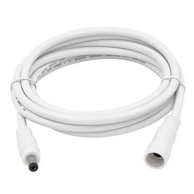 20AWG DC Power 5525 DC Plug Extension Cable Male To Female 5.5mm*2.5mm