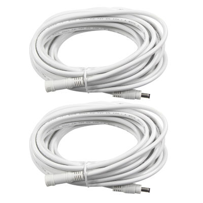 Customizable Male To Female DC Power Cable With Jack Socket Connector