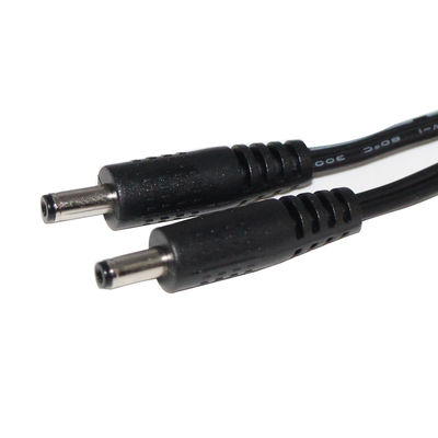 1M/1.2M 22AWG Copper DC Extension Cable 90 Degree Right Angle Jack 5.5*2.5mm