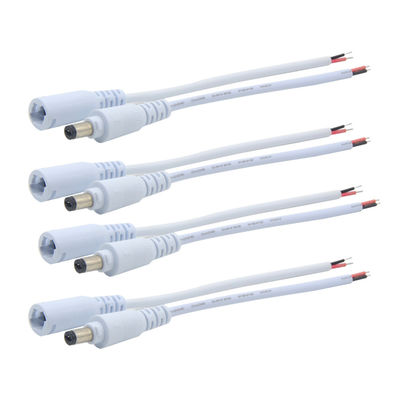 12V 24V DC Extension Cable 5.5x2.1mm 5.5x2.5mm Female DC Power Cable For CCTV