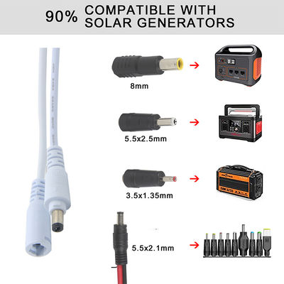 12V 24V DC Extension Cable 5.5x2.1mm 5.5x2.5mm Female DC Power Cable For CCTV