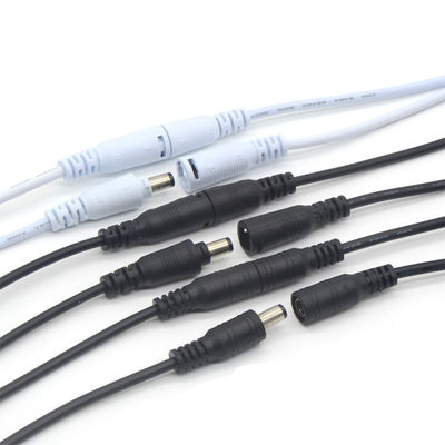 12V 24V DC Extension Cable 5.5x2.1mm 5.5x2.5mm Female DC Power Cable For CCTV