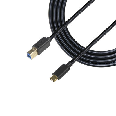 1m 1.5m 2.0 3.0 Type C Male To USB B Male USB Data Cable For Scanners And Printers