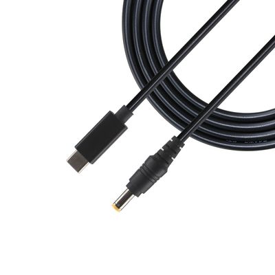 USB-C To DC Step Up Cable Converter For 12V 9 Volt Router Laptop 15V 20V Charger