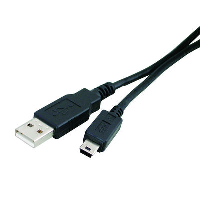 Mini USB Data Transfer Cable 1m 3ft USB 2.0 480Mbps For Camera MP3 Charging