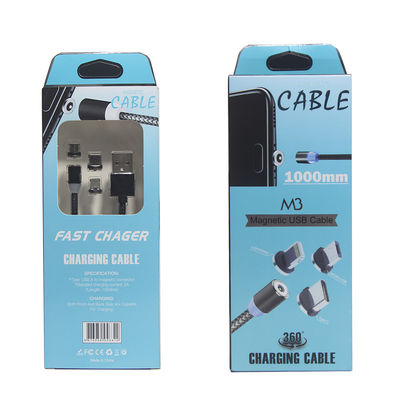3 In 1 Charger Usb Phone Cable Magnetic Phone Charger Cable For Mobile Devices