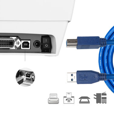 Fast Charger USB A Male To USB B Male USB 3.0 Extension Cord Data Wire