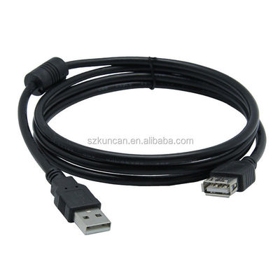 2725 28AWG/1PR 20AWG/2C USB Data Cable Male To Female 2A Customizable