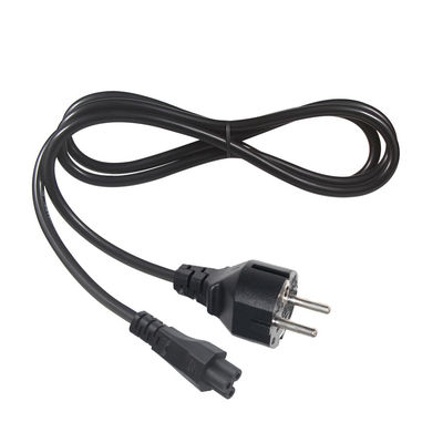 1.8M VDE CEE 77 EU To C5 Cloverleaf Power Cable PC Laptop Power Cord