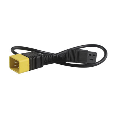 Indoor Hospital Grade C19 C20 3 Prong Power Cord with CEI Male End Type and Extend Outlet