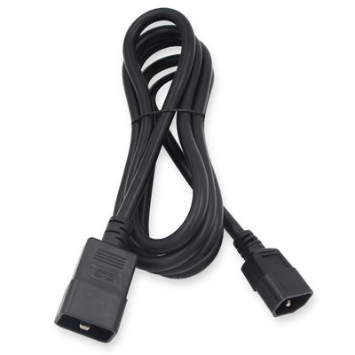 Indoor Hospital Grade C19 C20 3 Prong Power Cord with CEI Male End Type and Extend Outlet