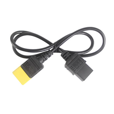 Indoor Hospital Grade C19 C20 3 Prong Power Cord with CEI Male End Type and Extend Outlet