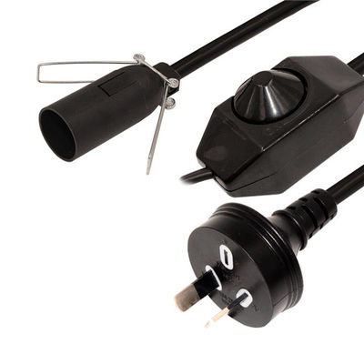 Edison Lamp Socket AC Electric Extension Wire Dimmer Light Bulb Set for Australia Salt Lamp