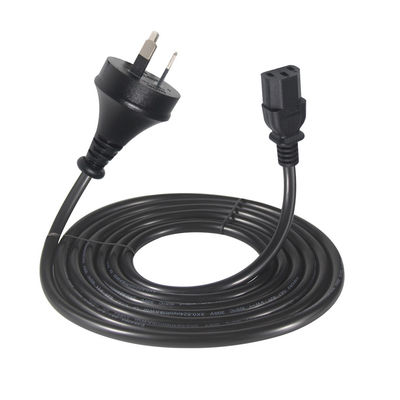 220V Female 3X1.0MM Cable 240V Saa Plug Computer Power Cord Australia To C13