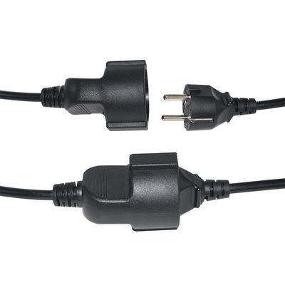 VDE Double Female Ended Sets for Underwater Eu 240v 250v 10a Cee 77 Power Cord