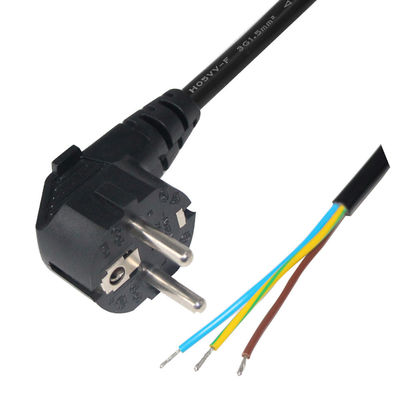 VDE Certified EU Female Socket Power Cord 250V 10A H05VV-F