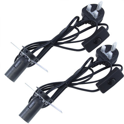 E14 Holder Himalayan Salt Lamp Power Cord with 1.2M Cable Length and 303 On/Off Switc