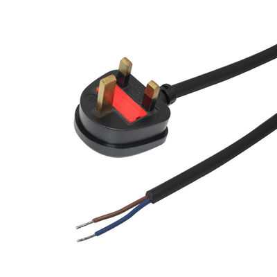 H05vv-f 3*0.5mm2/0.75mm2 IEC Female End Type UK 3 Prong Cable for Desktop PDU Connector