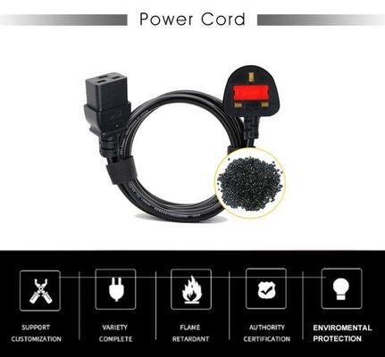 Mine Computer Display Box Electric Retractable Reel with 1400W C19 16A BS1363 Power Cord